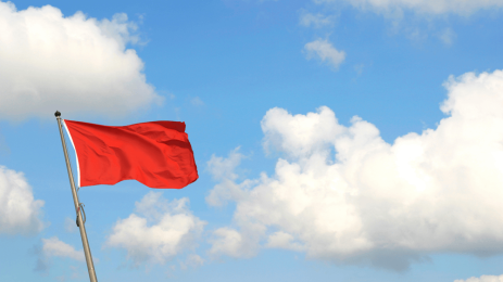 red flag - gereja gkdi - cover
